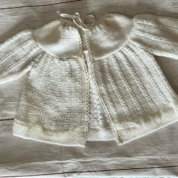Vintage Baby Renro’s Imports 0-3 Mo Sweater - Picture 1 of 5